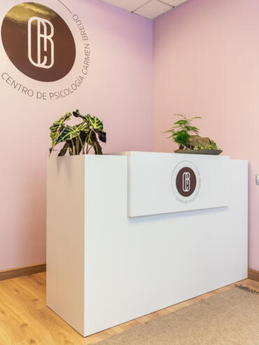 Sala de terapia del Centro de Psicología Carmen Breijo en Sada (A Coruña)
