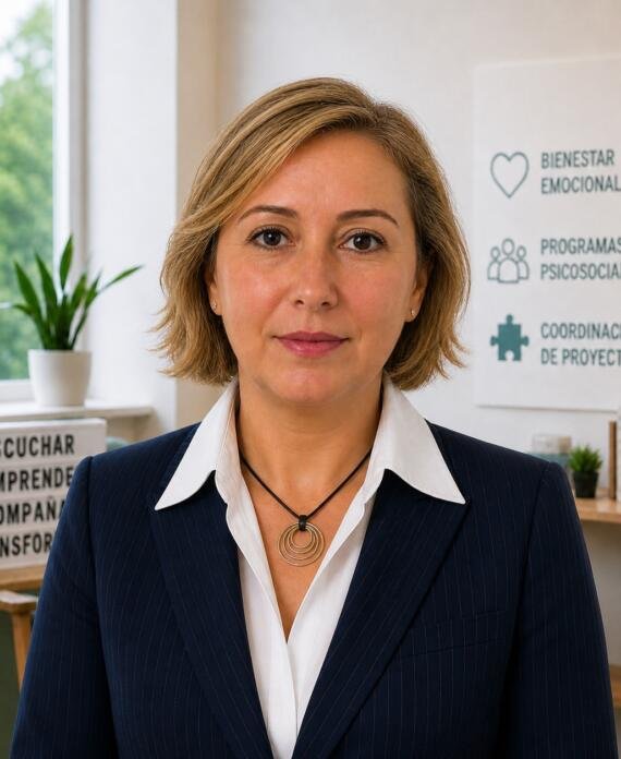 María del Mar Linares Vázquez, psicóloga en el Centro de Psicología Carmen Breijo (Sada)